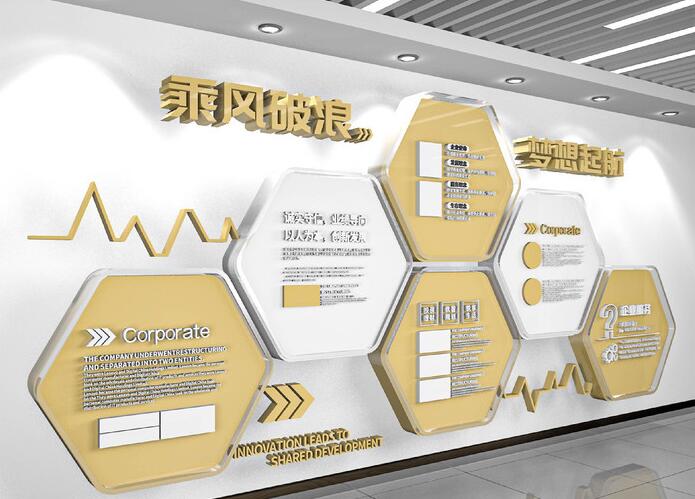 企業(yè)文化發(fā)展歷程公司文化墻